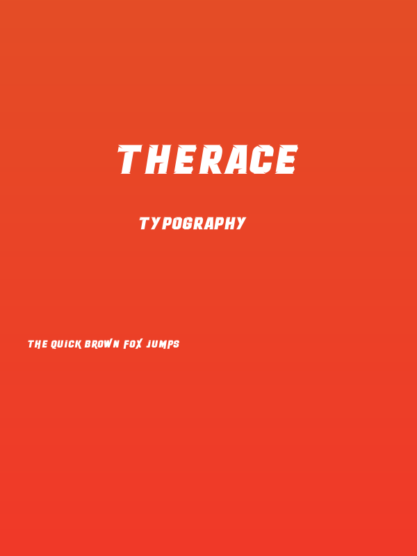 Therace Poster