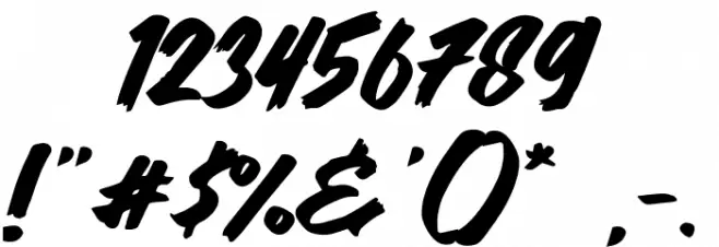 There Brat Caratteri ALTRI CARATTERI