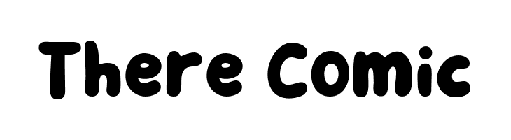 There Comic  Free Fonts Download