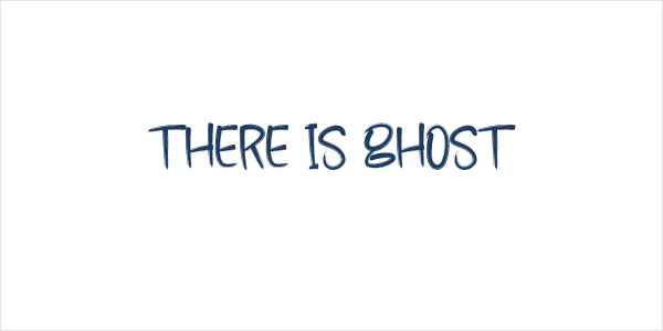 There Is Ghost Logo