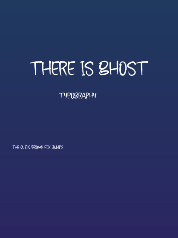 There Is Ghost Poster