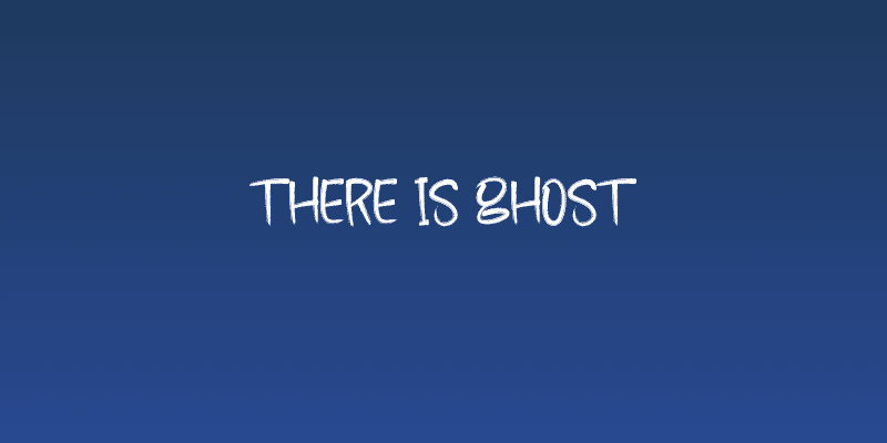 There Is Ghost Social Header