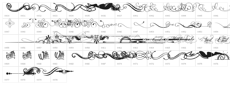 There can only be one Beaver Im it Character Map