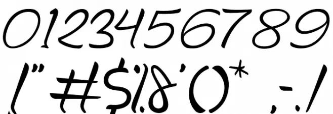 Theremerq Font OTHER CHARS