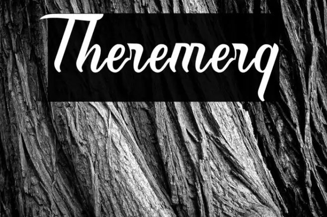 Theremerq Font examples