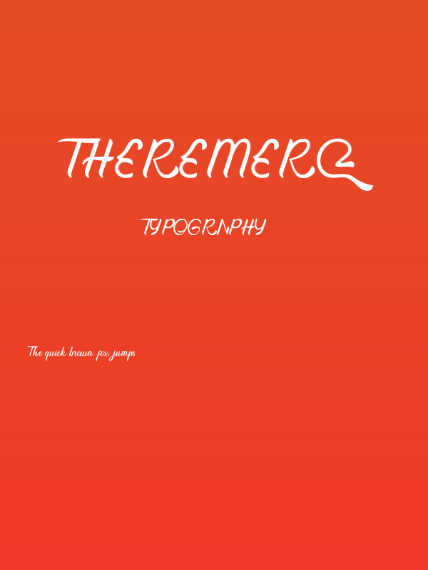 Theremerq Poster