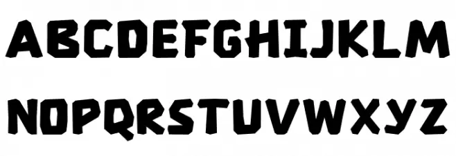 Therestone Шрифта ВЕРХНИЙ