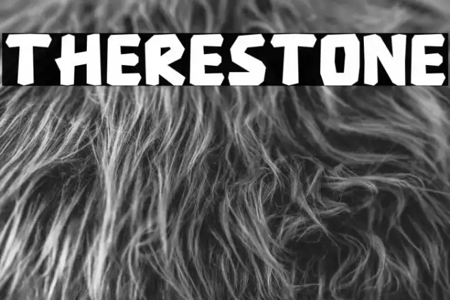 Therestone Font examples