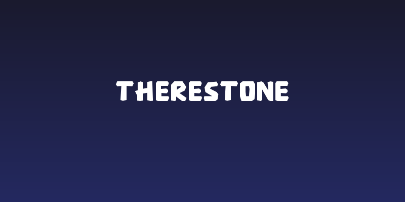 Therestone Social Header