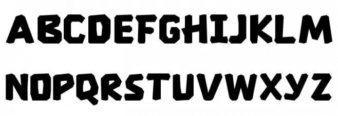 Therestone फ़ॉन्ट लोअरकेस