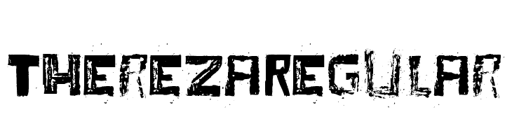 TherezaRegular  フリーフォントのダウンロード