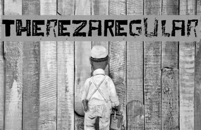 TherezaRegular Font examples