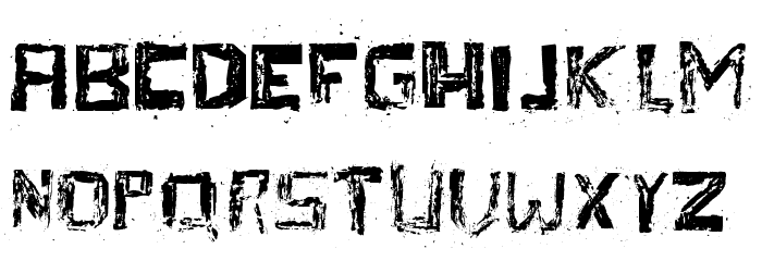 TherezaRegular Font LOWERCASE
