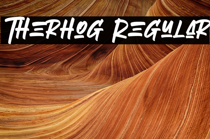 Therhog Regular Example 1