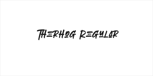 Therhog Regular Logo