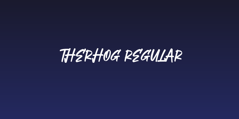 Therhog Regular Social Header