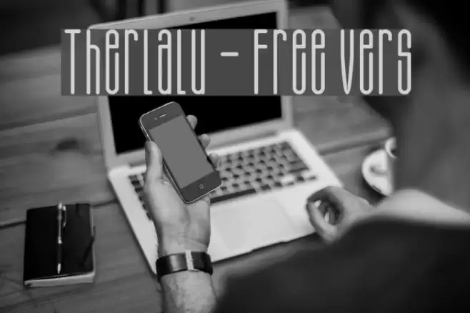 Therlalu - Free Vers Font examples