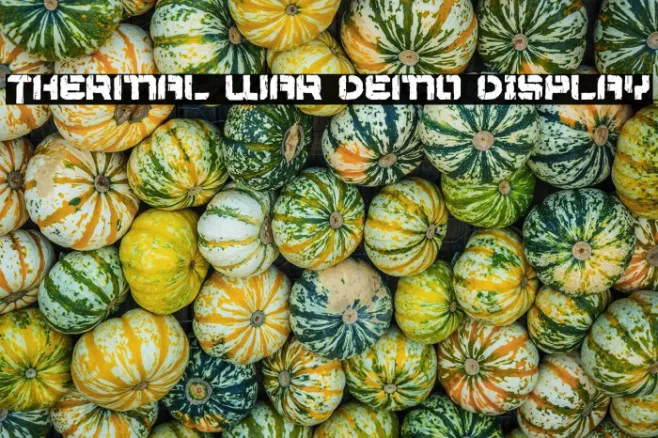 Thermal War Demo Display Example 1