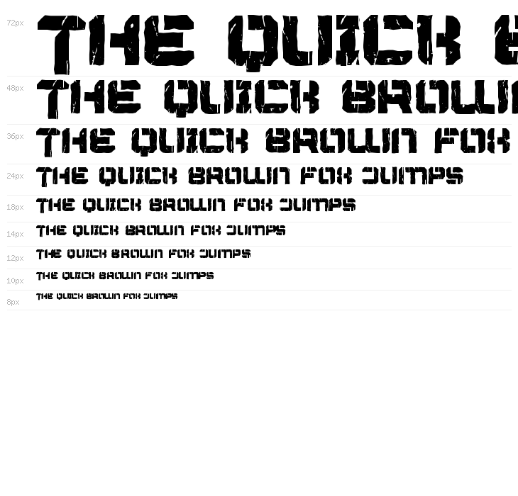 Thermal War Demo Display Waterfall