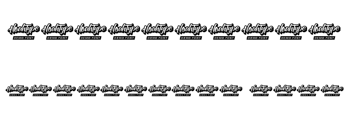Thermal War Demo Font OTHER CHARS