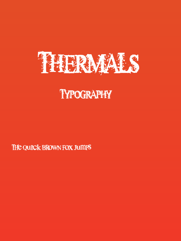 Thermals Poster