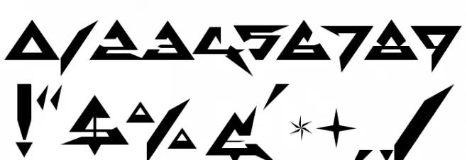 Thermobaric Font OTHER CHARS