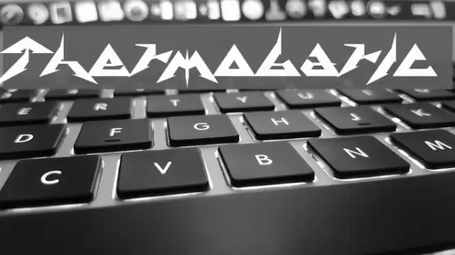 Thermobaric Font examples