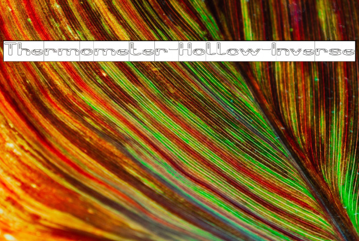 Thermometer-Hollow-Inverse Example 2