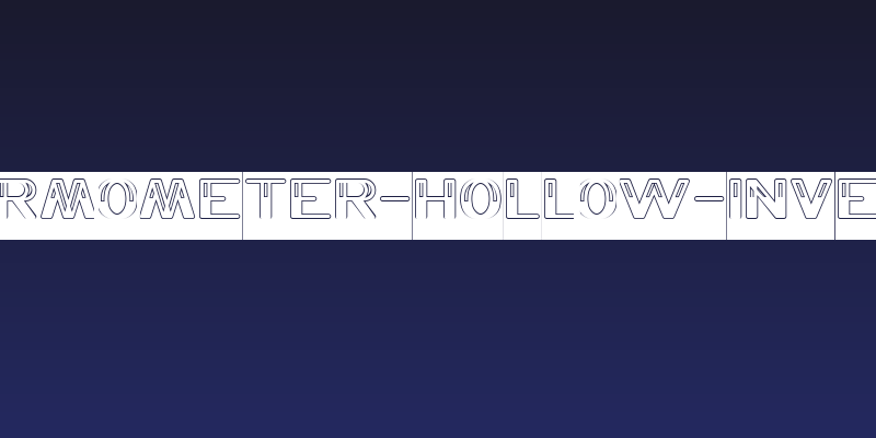 Thermometer-Hollow-Inverse Social Header