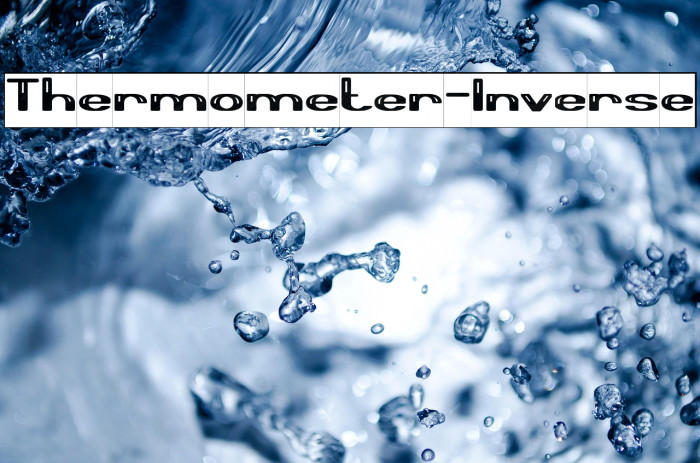 Thermometer-Inverse Example 3