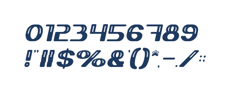Thermometer Italic Other Characters