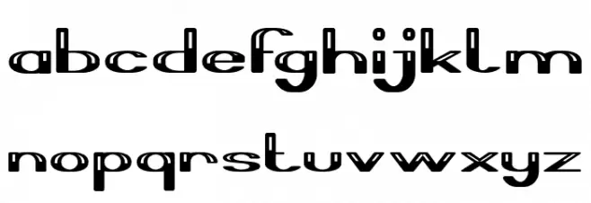 Thermometer-Light Font LOWERCASE