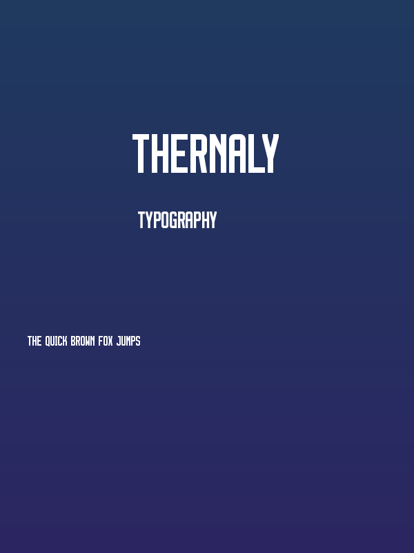 Thernaly Poster
