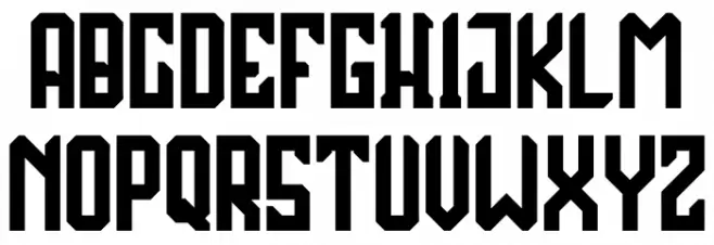 Theroar Ligature Font Litere mari