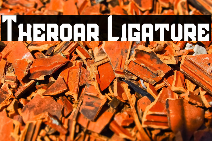 Theroar Ligature Example 1