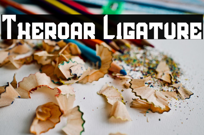 Theroar Ligature Example 2