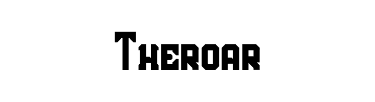 Theroar  नि: शुल्क फ़ॉन्ट्स डाउनलोड