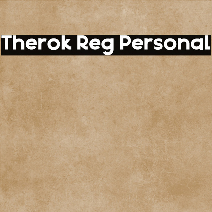 Therok Reg Personal Example 2