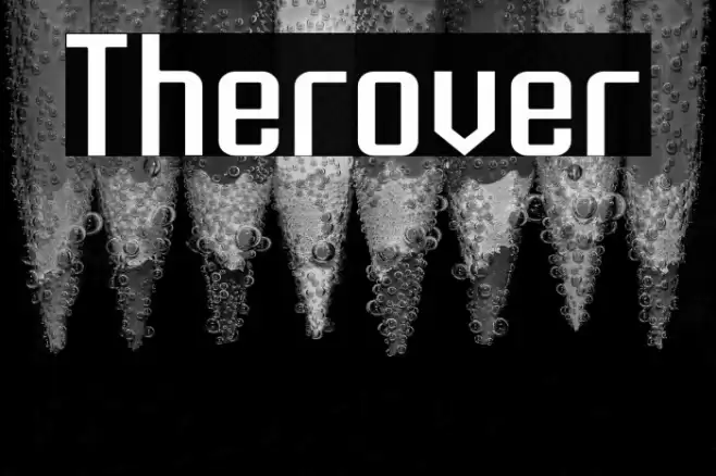 Therover Font examples