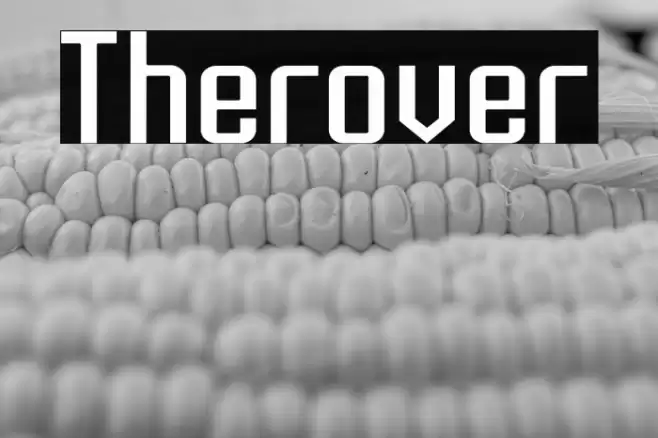 Therover Font examples
