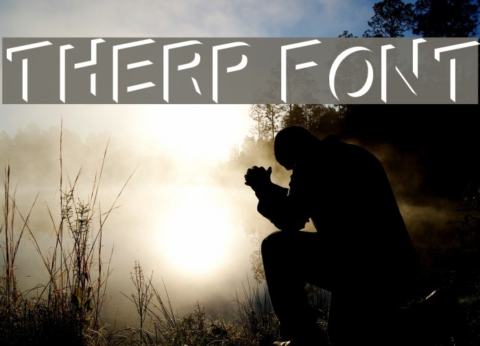 Therp Font examples