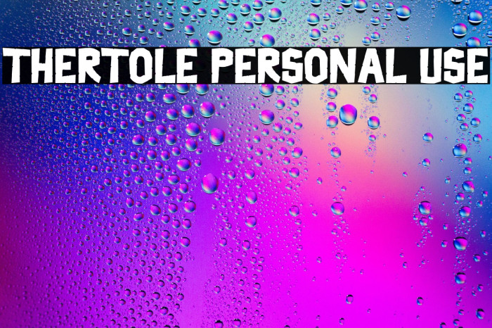 Thertole Personal Use Example 2