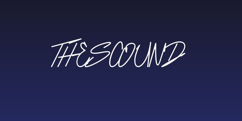 Thescound Social Header