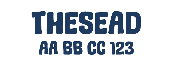 Thesead Font Preview