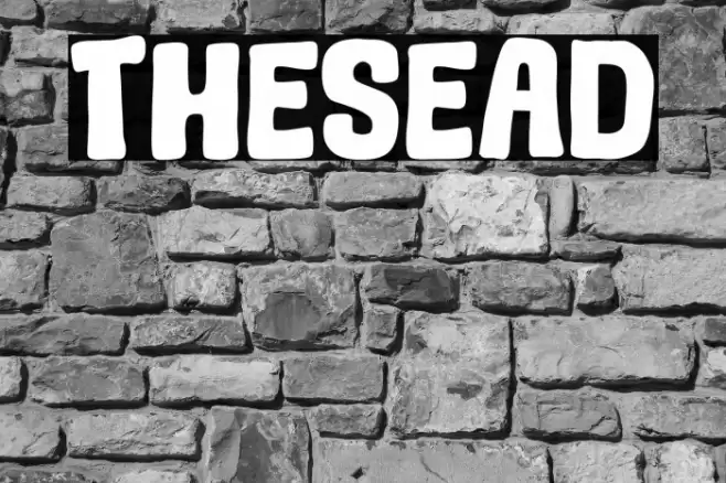 Thesead Font examples