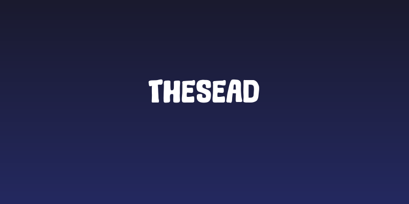 Thesead Social Header