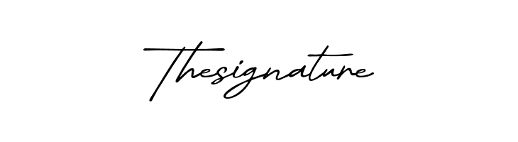 Thesignature  les polices de caractères gratuit tlcharger