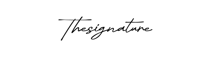 Thesignature  Скачать бесплатные шрифты