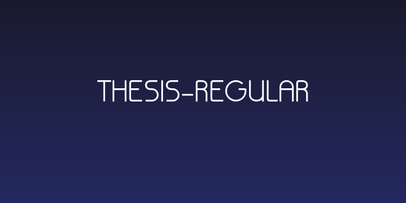 Thesis-Regular Social Header