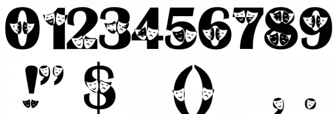 Thespian Font OTHER CHARS